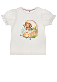 Kinder-T-Shirt "Miss Dackelglück"