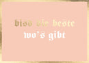 Postkarte Bayern - bisd die beste wo's gibt