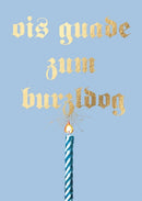 Doppelkarte Bayern - ois guade zum burzldog