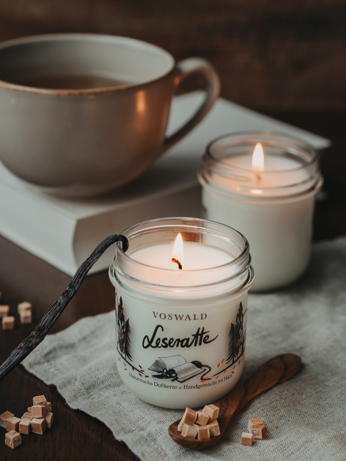 Voswald Duftkerze - Leseratte