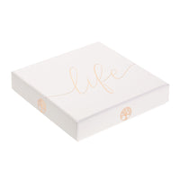 Geschenkset - Halskette-Armband-Ohrstecker - rosévergoldet - Baum des Lebens