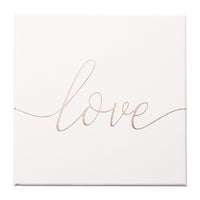 Geschenkset - Halskette-Armband-Ohrstecker - rosévergoldet - Herz