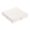 Geschenkset - Halskette-Armband-Ohrstecker - vergoldet - Baum des Lebens