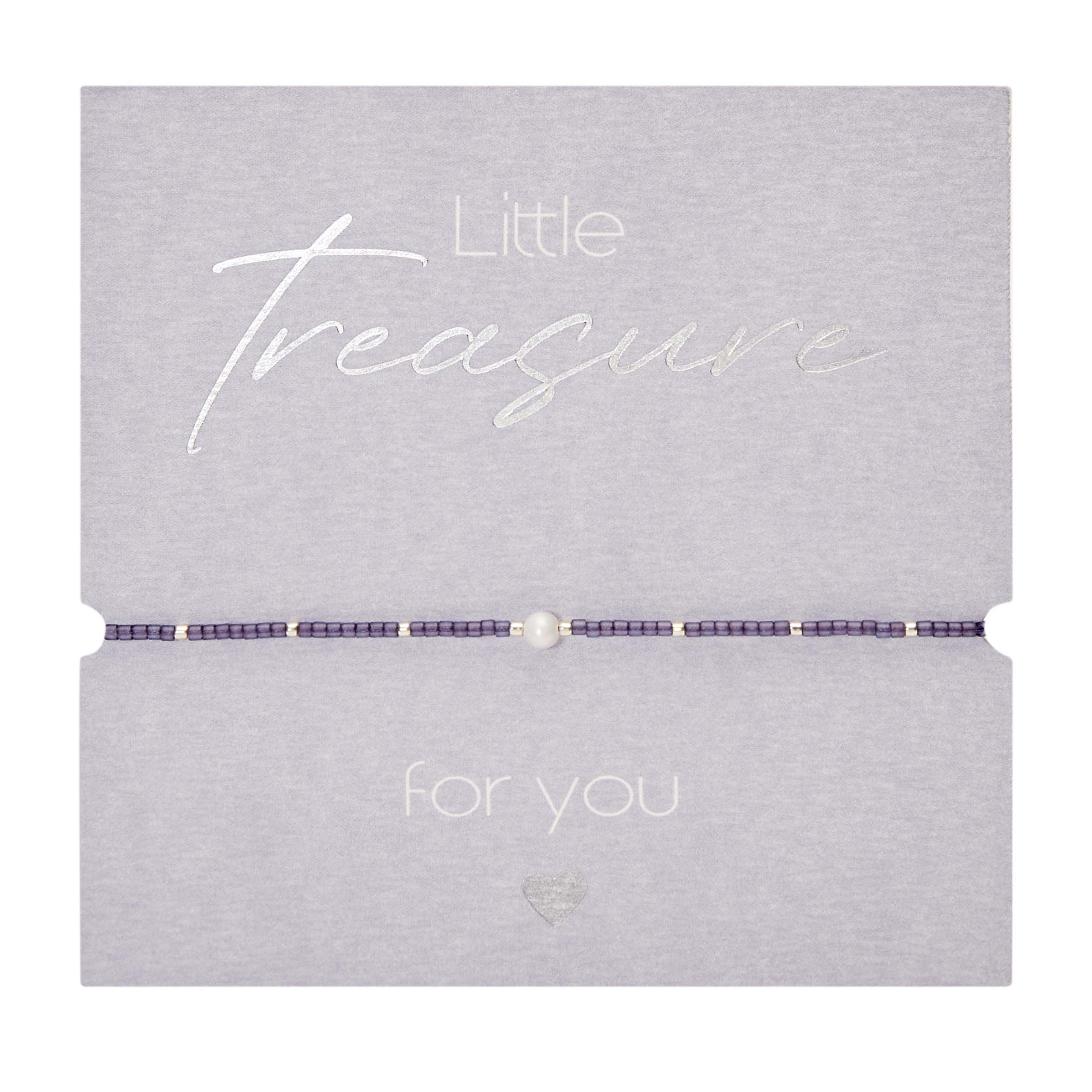 Armband - "Little Treasure" - Lila