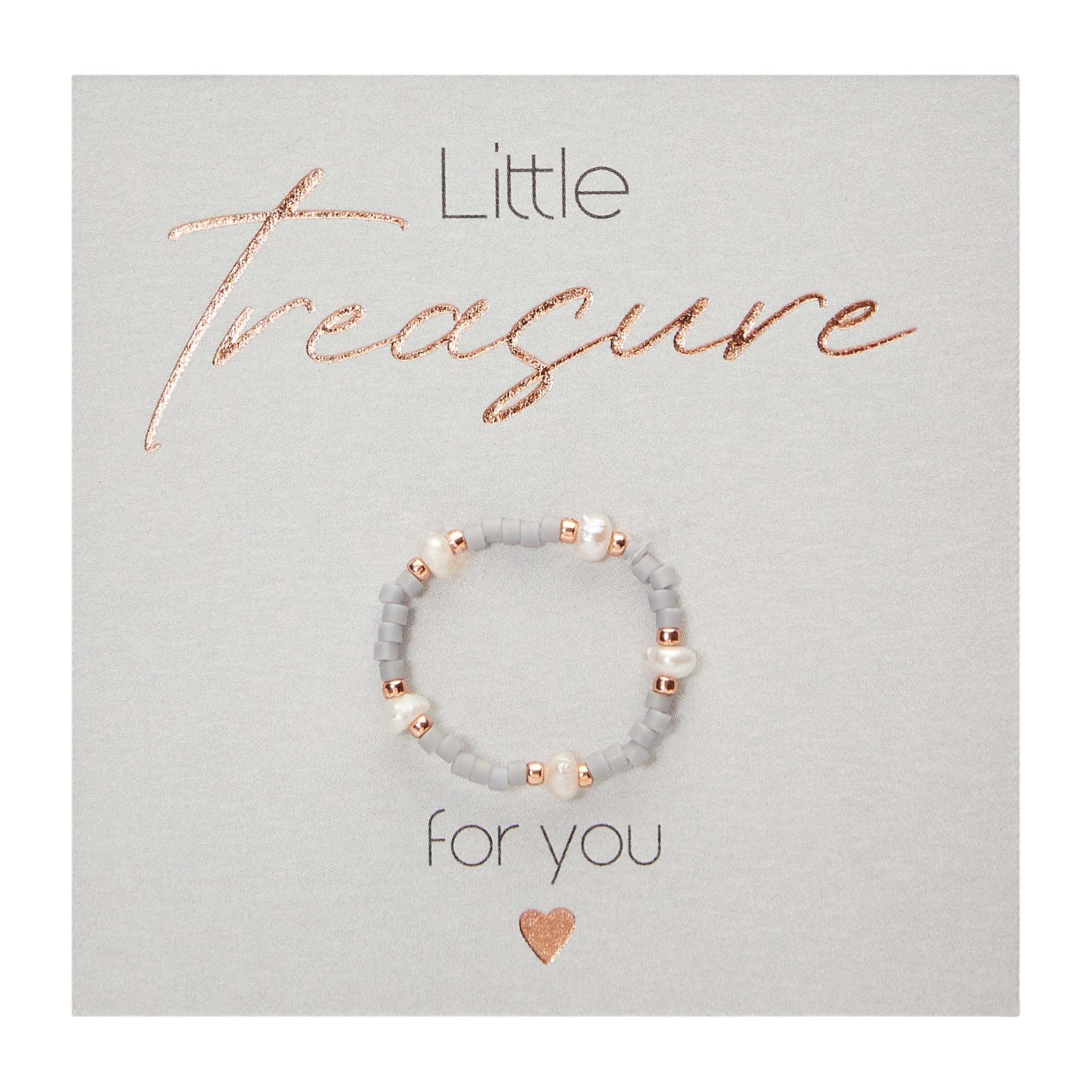 Ring - "Little Treasure" - Grau
