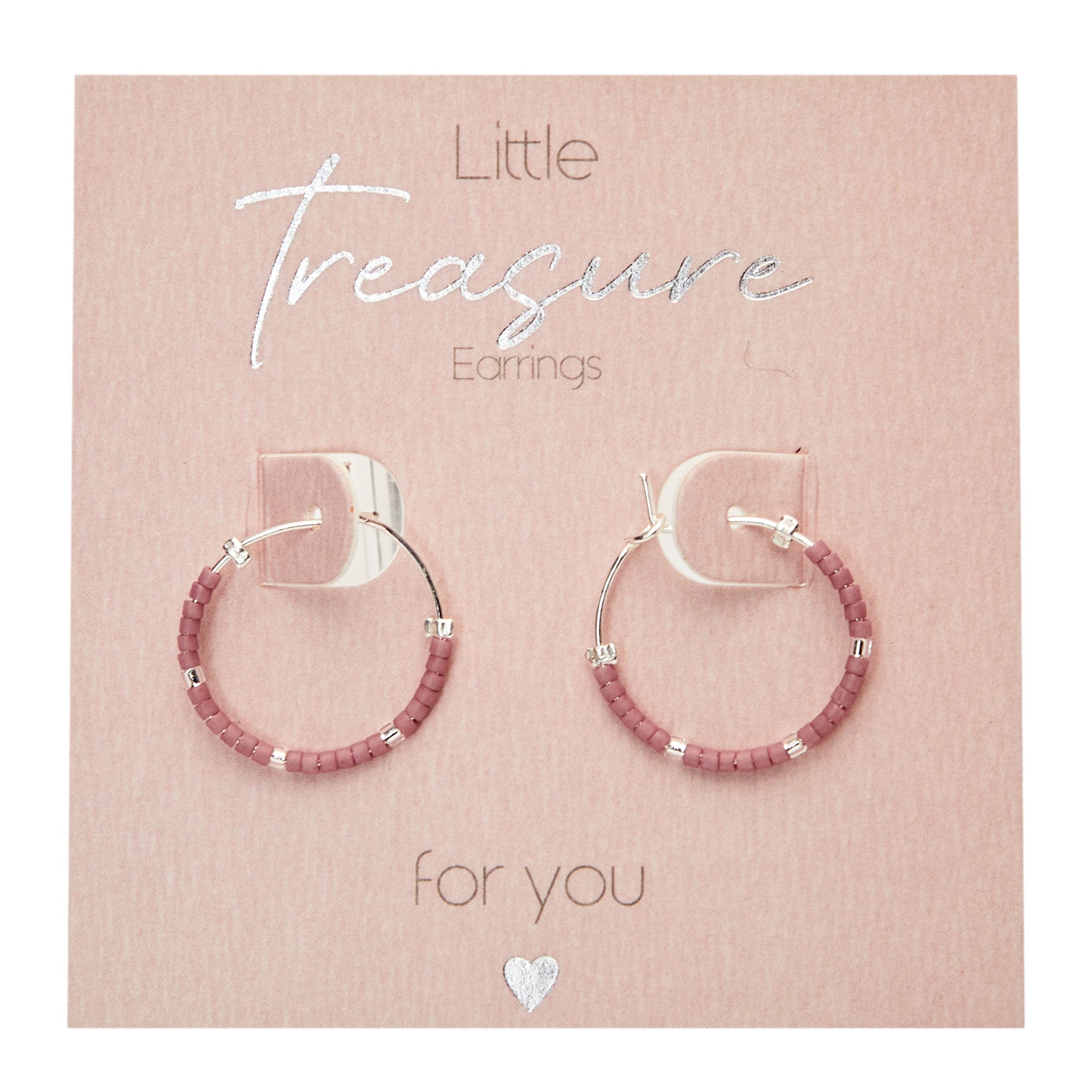 Ohrringe - "Little Treasure" - Rosa