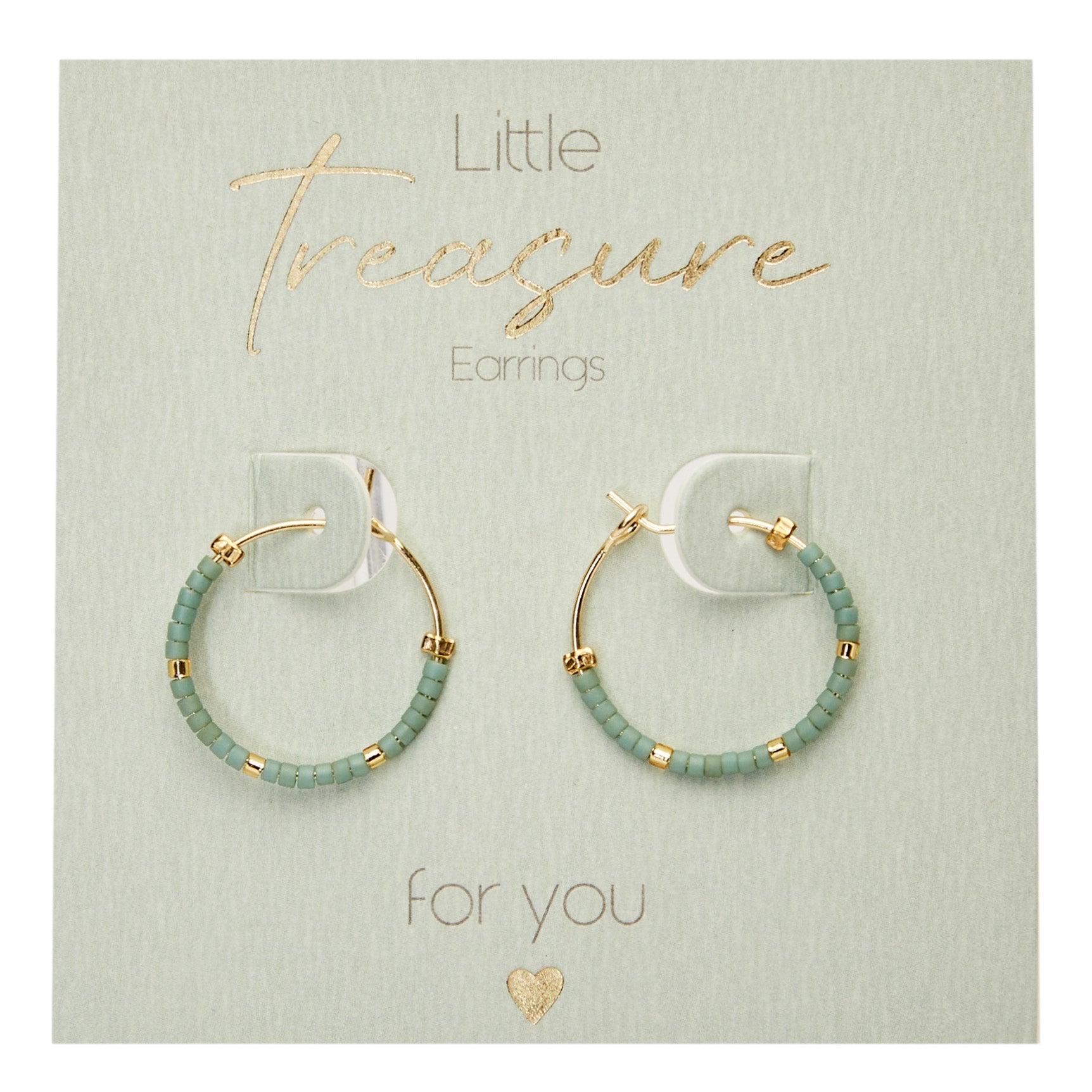 Ohrringe - "Little Treasure" - Mint