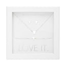 Geschenkset Love it. - versilbert - Engel