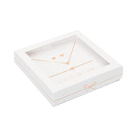 Geschenkset Love it. - rosévergoldet - Engel