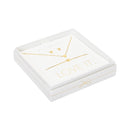 Geschenkset Love it. - vergoldet - Engel