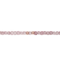 Armband - "Harmony of nature" - Erdbeerquarz - rosévergoldet