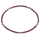 Armband - "Harmony of nature" - Rhodolith Granat - Edelstahl