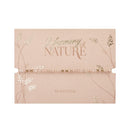 Armband - "Harmony of nature" - Sonnenstein - vergoldet