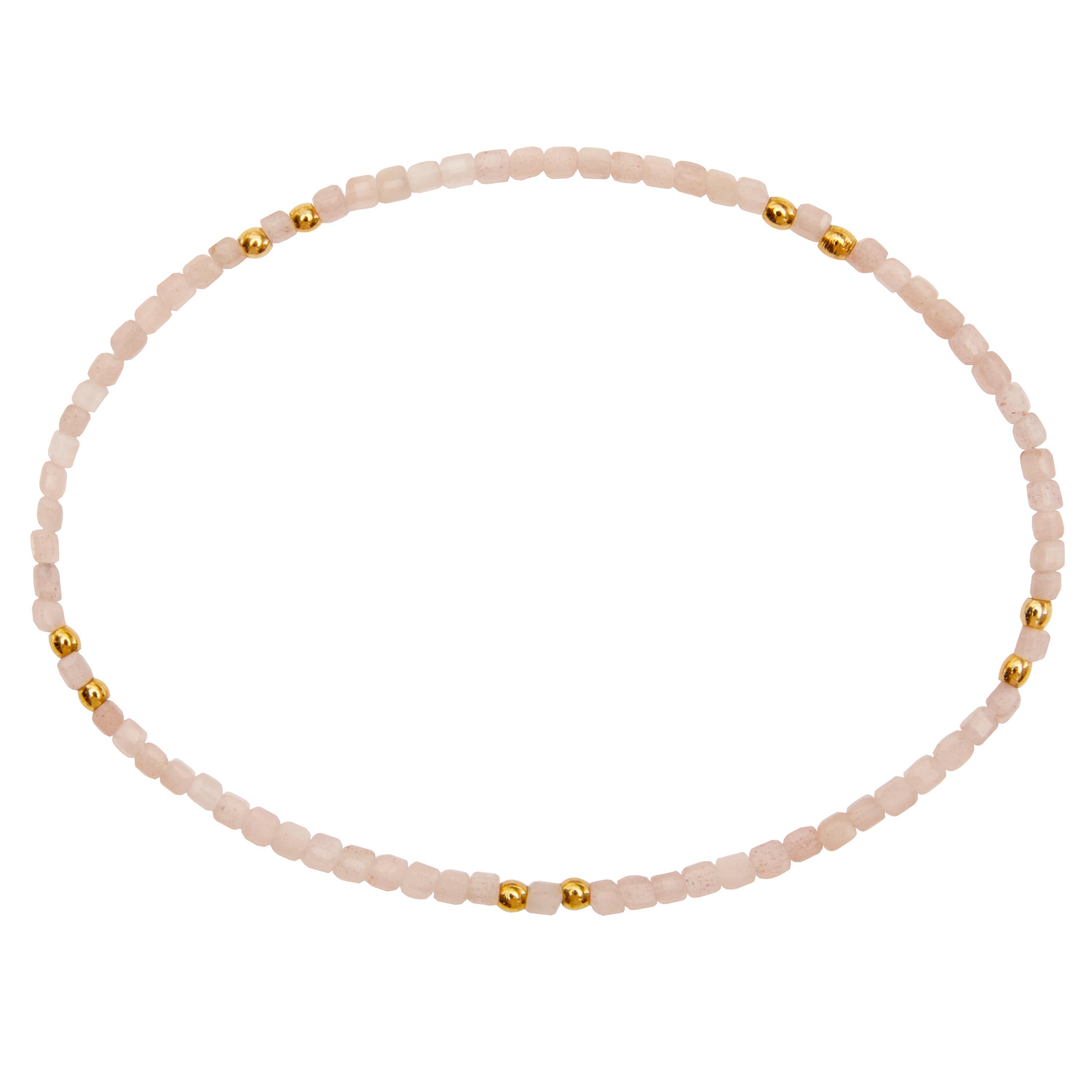 Armband - "Harmony of nature" - Sonnenstein - vergoldet