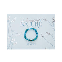 Ring - "Harmony of nature" - Apatit - Edelstahl