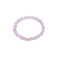 Ring - "Harmony of nature" - Lavendel Fluorit - rosévergoldet