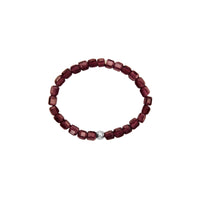 Ring - "Harmony of nature" - Rhodolith Granat - Edelstahl