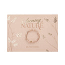 Ring - "Harmony of nature" - Sonnenstein - vergoldet