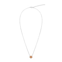 Halskette Piece of Life - Edelstahl - Kleeblatt