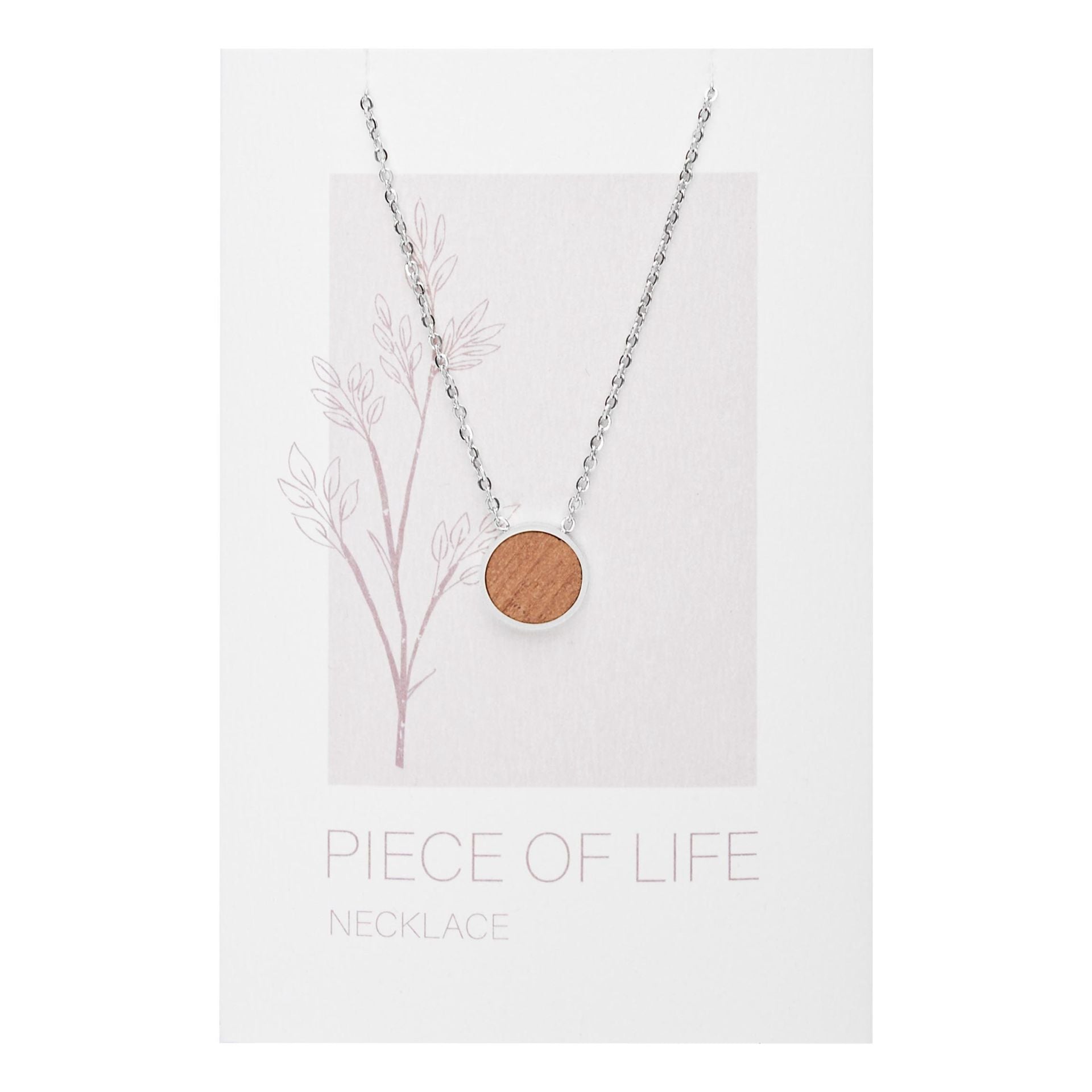 Halskette Piece of Life - Edelstahl - Kreis