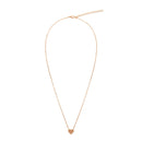 Halskette Piece of Life - rosévergoldet - Herz