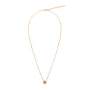 Halskette Piece of Life - rosévergoldet - Kreis