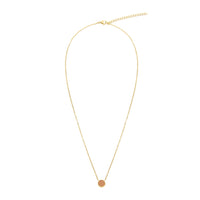 Halskette Piece of Life - vergoldet - Kreis