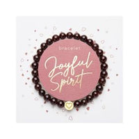 Armband - "Joyful Spirit" - Granat