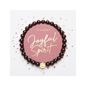 Armband - "Joyful Spirit" - Granat