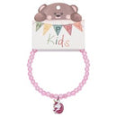 Armband - "Happy Kids" - Kugel - Einhorn