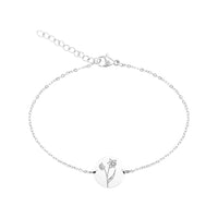 Armband - Your Flower - Edelstahl - Narzisse - März