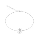 Armband Your Flower - Edelstahl - Weihnachtsstern - Dezember