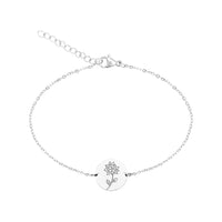 Armband Your Flower - Edelstahl - Weihnachtsstern - Dezember