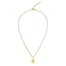 Halskette Your Flower - vergoldet - Gänseblümchen - April