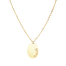 Halskette Your Flower - vergoldet - Seerose - Juli