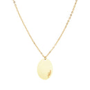 Halskette Your Flower - vergoldet - Aster - September