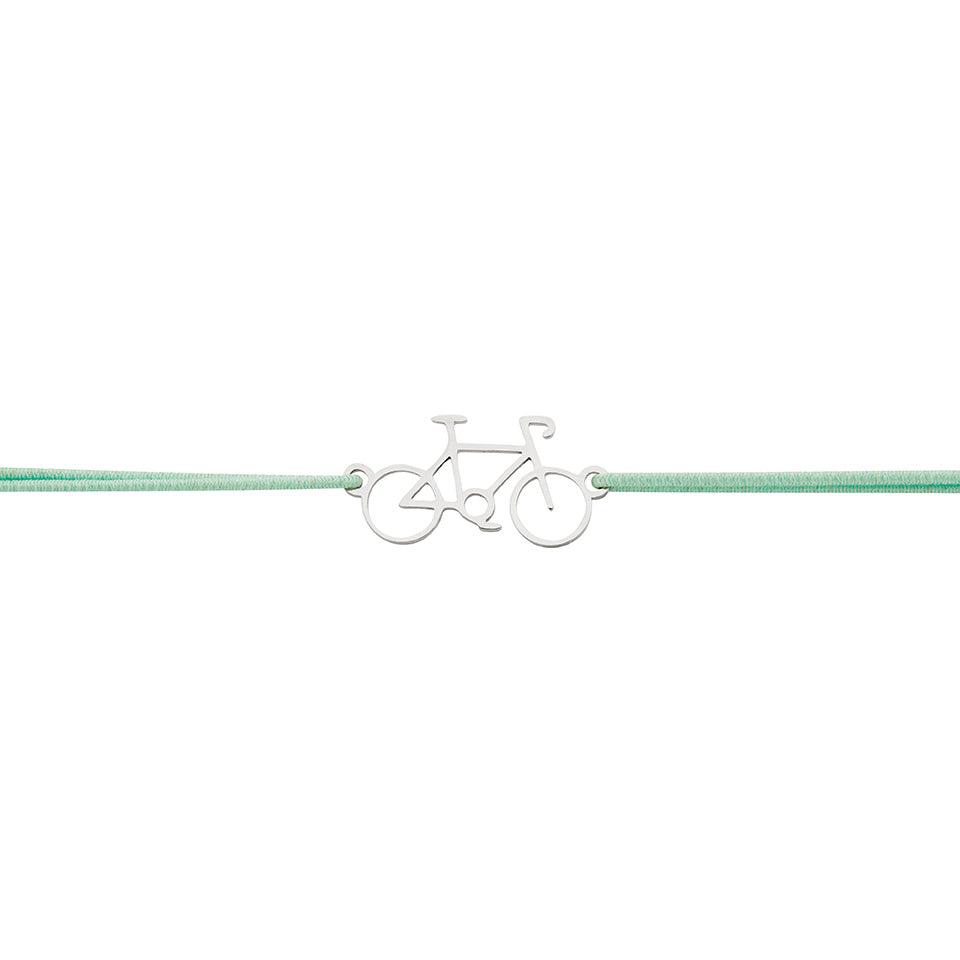 Armband - „little companion“ - Edelstahl - Fahrrad