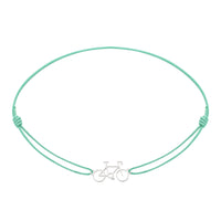 Armband - „little companion“ - Edelstahl - Fahrrad