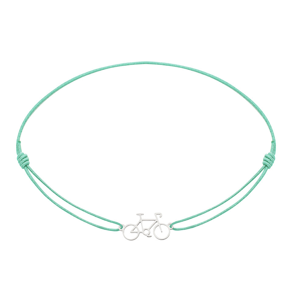 Armband - „little companion“ - Edelstahl - Fahrrad