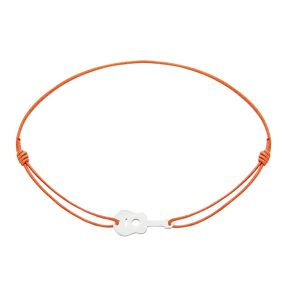 Armband - „little companion“ - Edelstahl - Gitarre