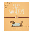 Armband - „little companion“ - Edelstahl - Pfote