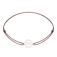 Armband - „little companion“ - Edelstahl - Pfote