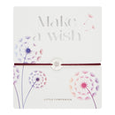 Armband - „little companion“ - Edelstahl - Pusteblume