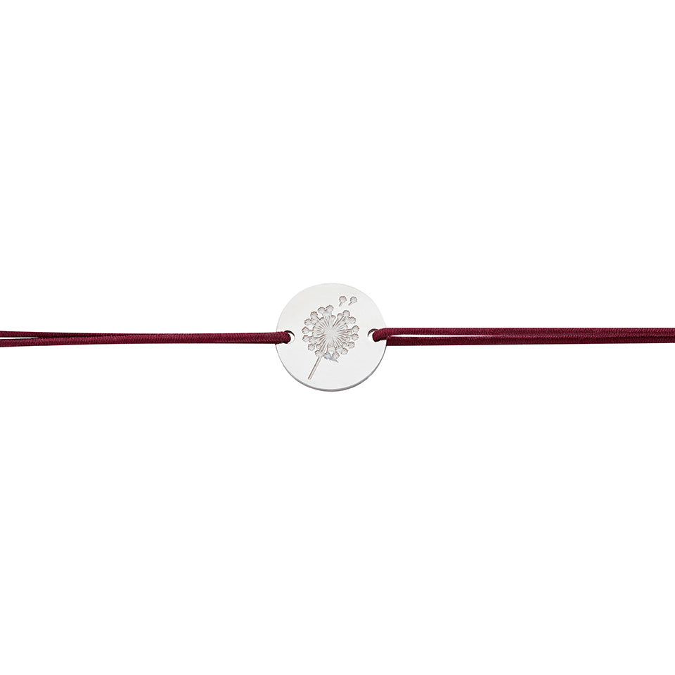 Armband - „little companion“ - Edelstahl - Pusteblume