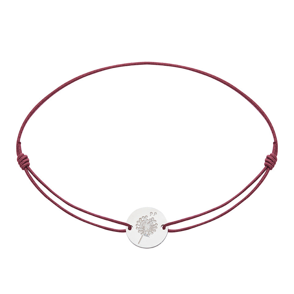 Armband - „little companion“ - Edelstahl - Pusteblume