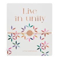 Armband - „little companion“ - rosévergoldet - Blume des Lebens