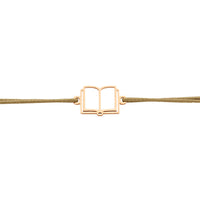 Armband - „little companion“ - rosévergoldet - Buch