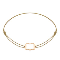 Armband - „little companion“ - rosévergoldet - Buch