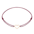 Armband - „little companion“ - rosévergoldet - Herz