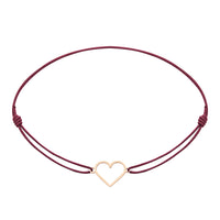 Armband - „little companion“ - rosévergoldet - Herz